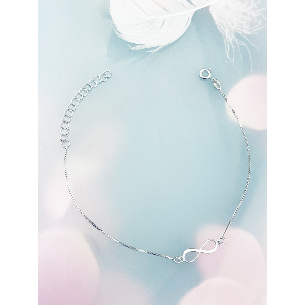 Infinity Armband 925 Silber Damen