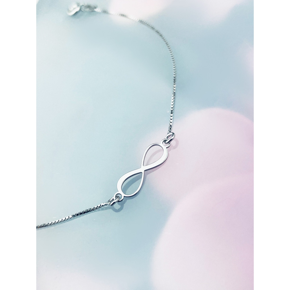 Infinity Armband 925 Silber Damen