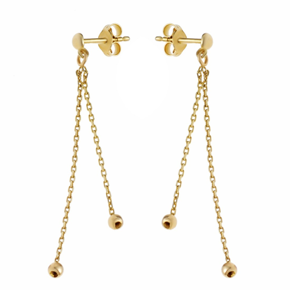 Gold Ohrringe Ohrhänger Ohrstecker Ohrschmuck Gelbgold