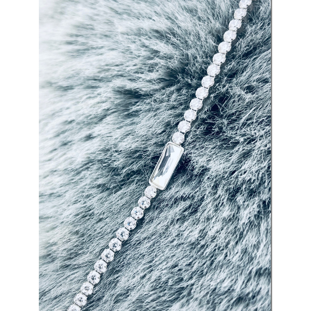 Armband 925 Silber mit Zirkonia Damen