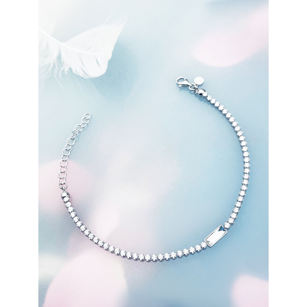 Armband 925 Silber mit Zirkonia Damen