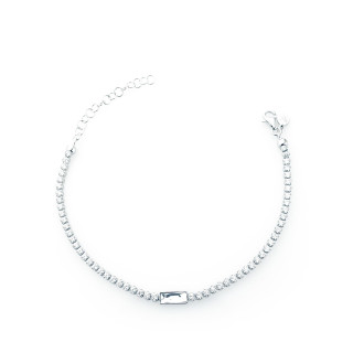 Armband 925 Silber mit Zirkonia Damen
