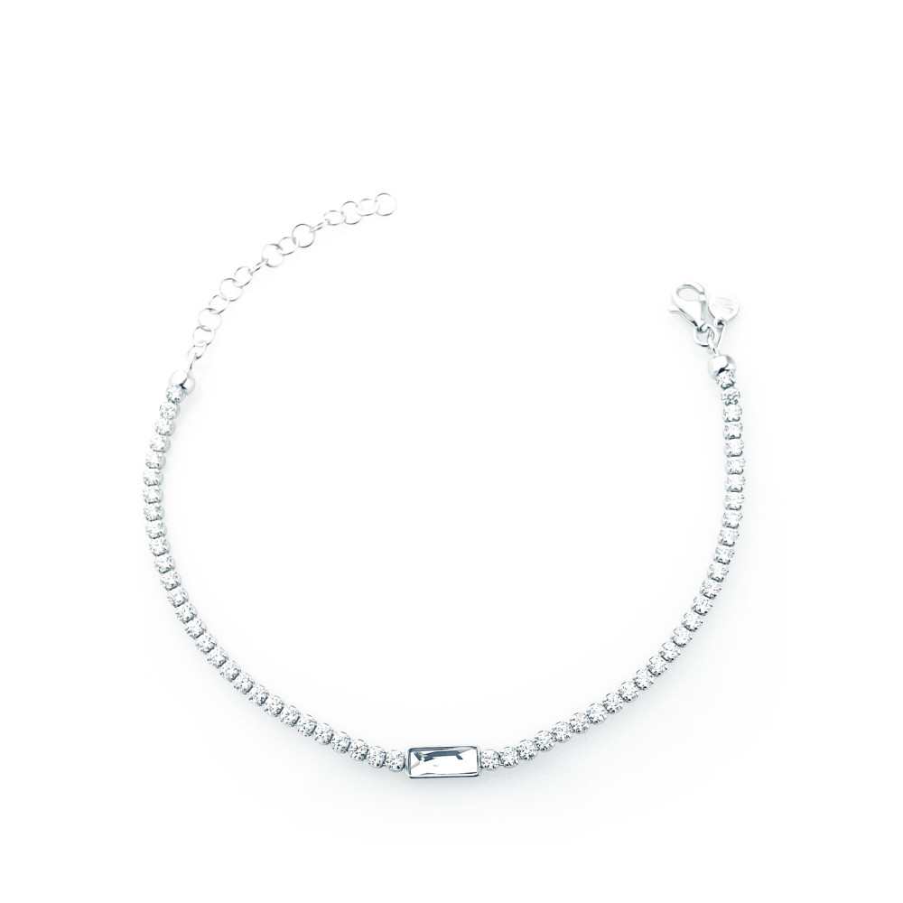 Armband 925 Silber mit Zirkonia Damen