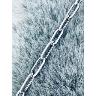 Srebrna bransoletka szeroki ankier