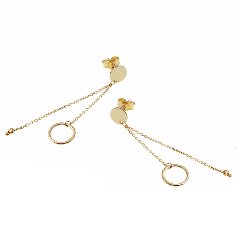 Gold Ohrringe Ohrhänger Ohrstecker Ohrschmuck Gelbgold
