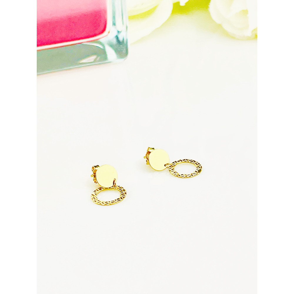 Gold Ohrringe Ohrhänger Ohrstecker Ohrschmuck Gelbgold