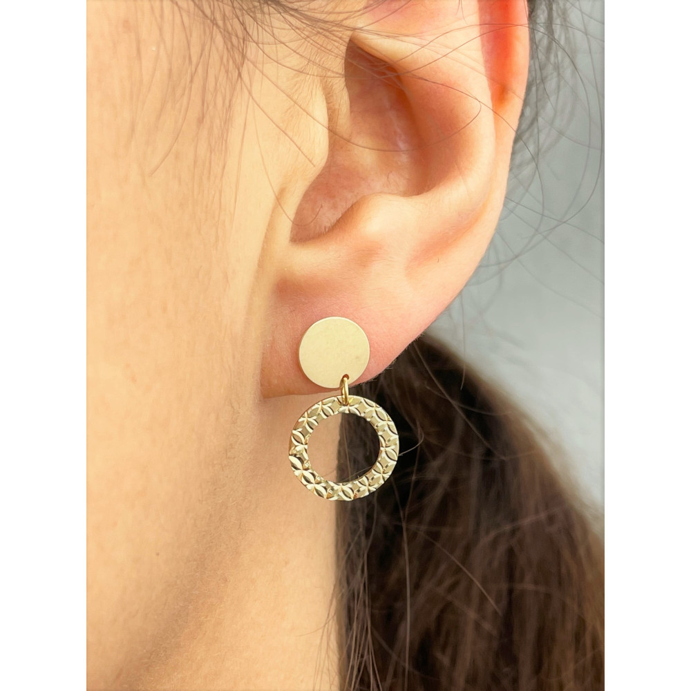 Gold Ohrringe Ohrhänger Ohrstecker Ohrschmuck Gelbgold