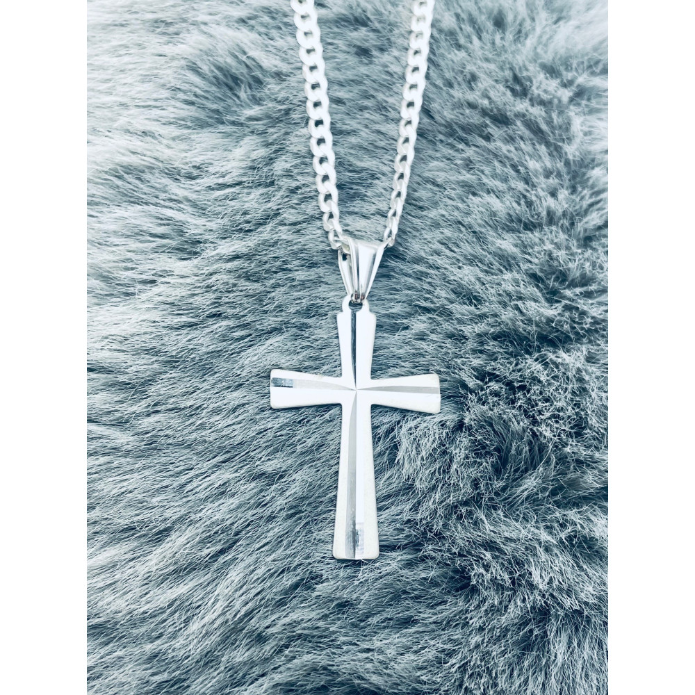 Silber 925erAnhänger Kreuz  Erstkommunion Taufe