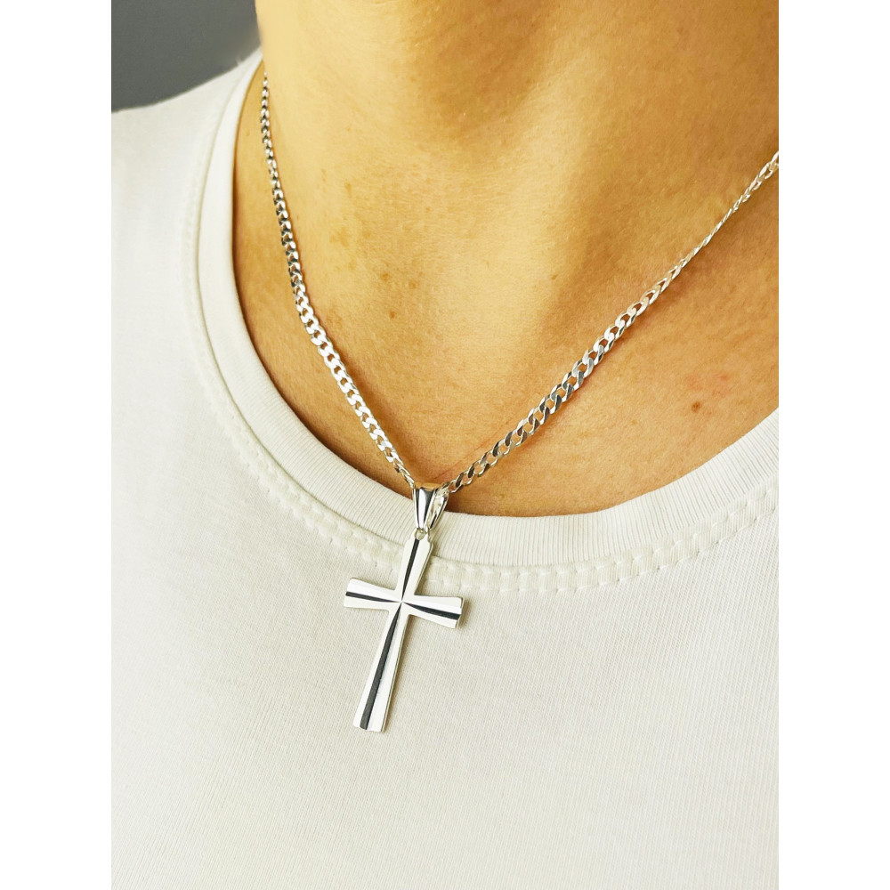 Silber 925erAnhänger Kreuz  Erstkommunion Taufe