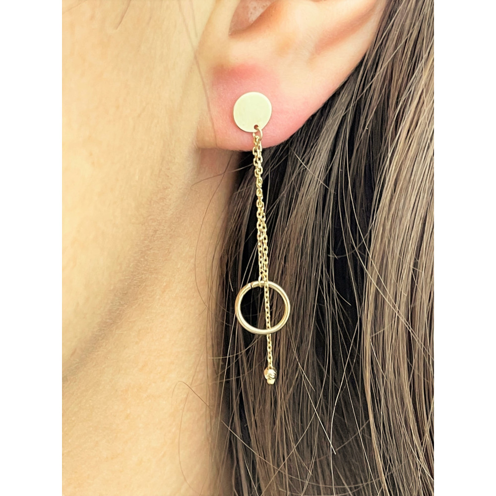 Gold Ohrringe Ohrhänger Ohrstecker Ohrschmuck Gelbgold