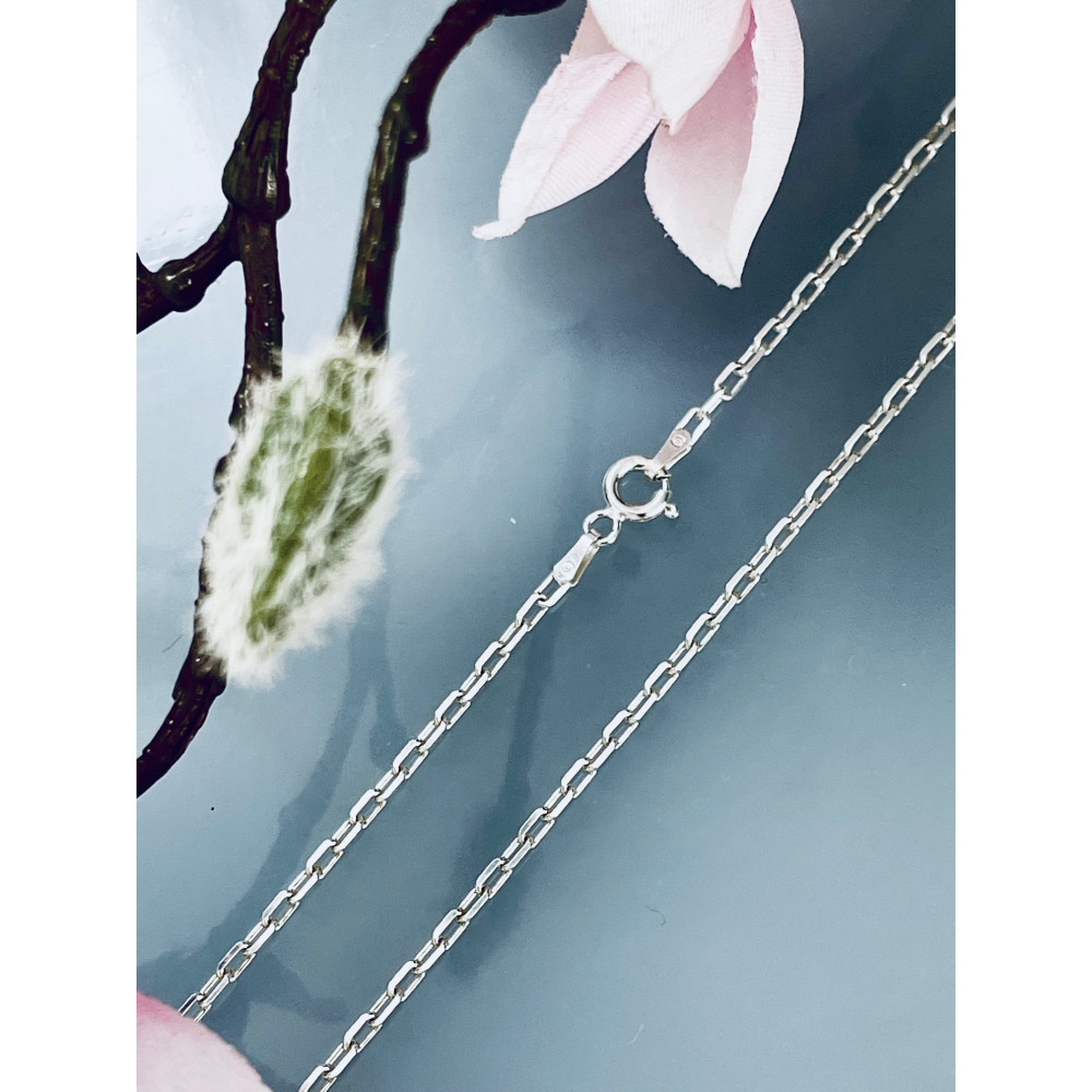 925 Silber Ankerkette Halskette Collier