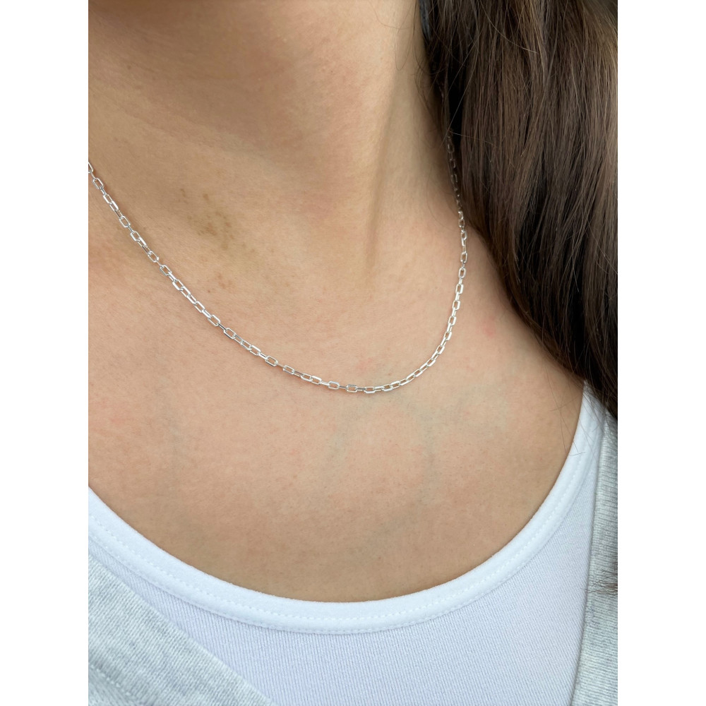 925 Silber Ankerkette Halskette Collier