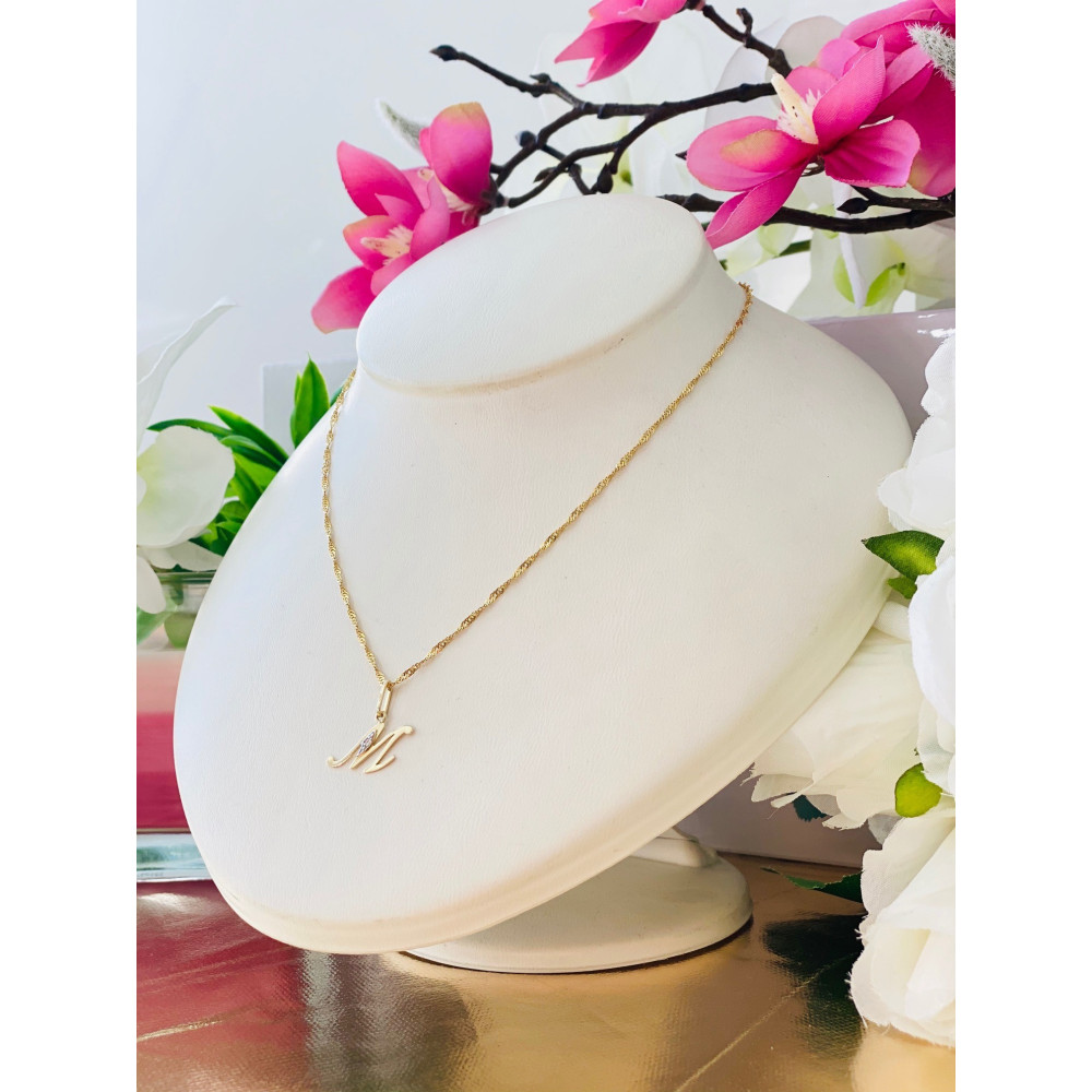 copy of Złoty wisiorek zawieszka rozeta ażurowa