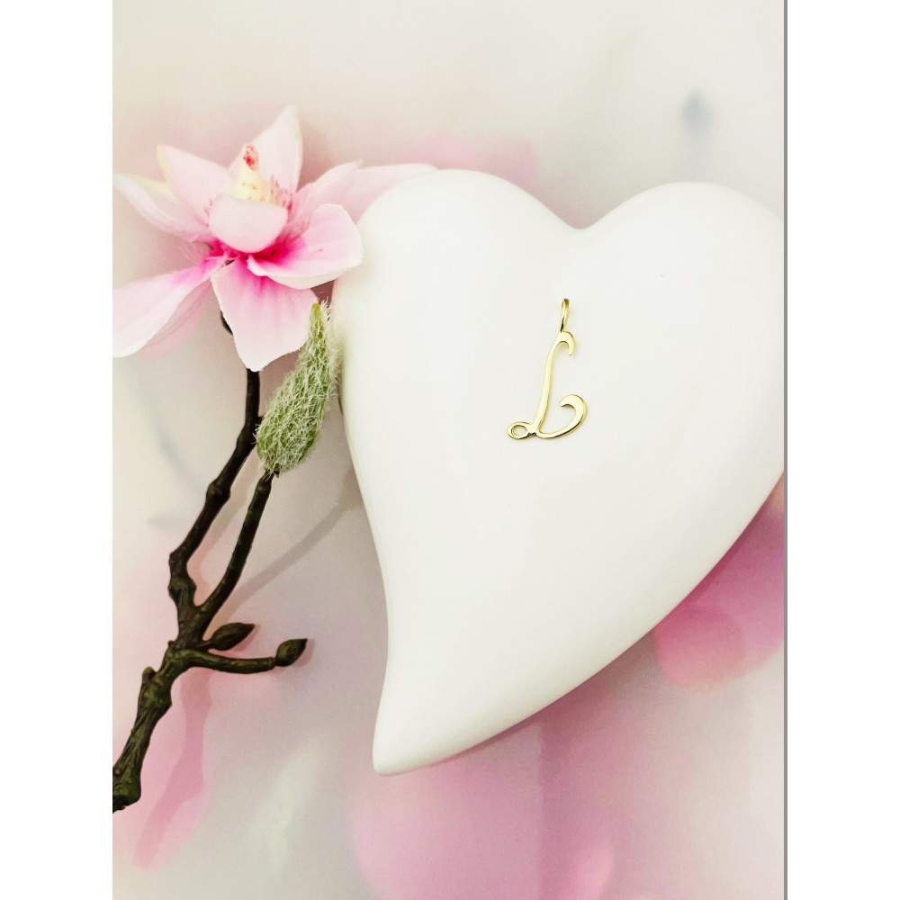 copy of Złoty wisiorek zawieszka rozeta ażurowa