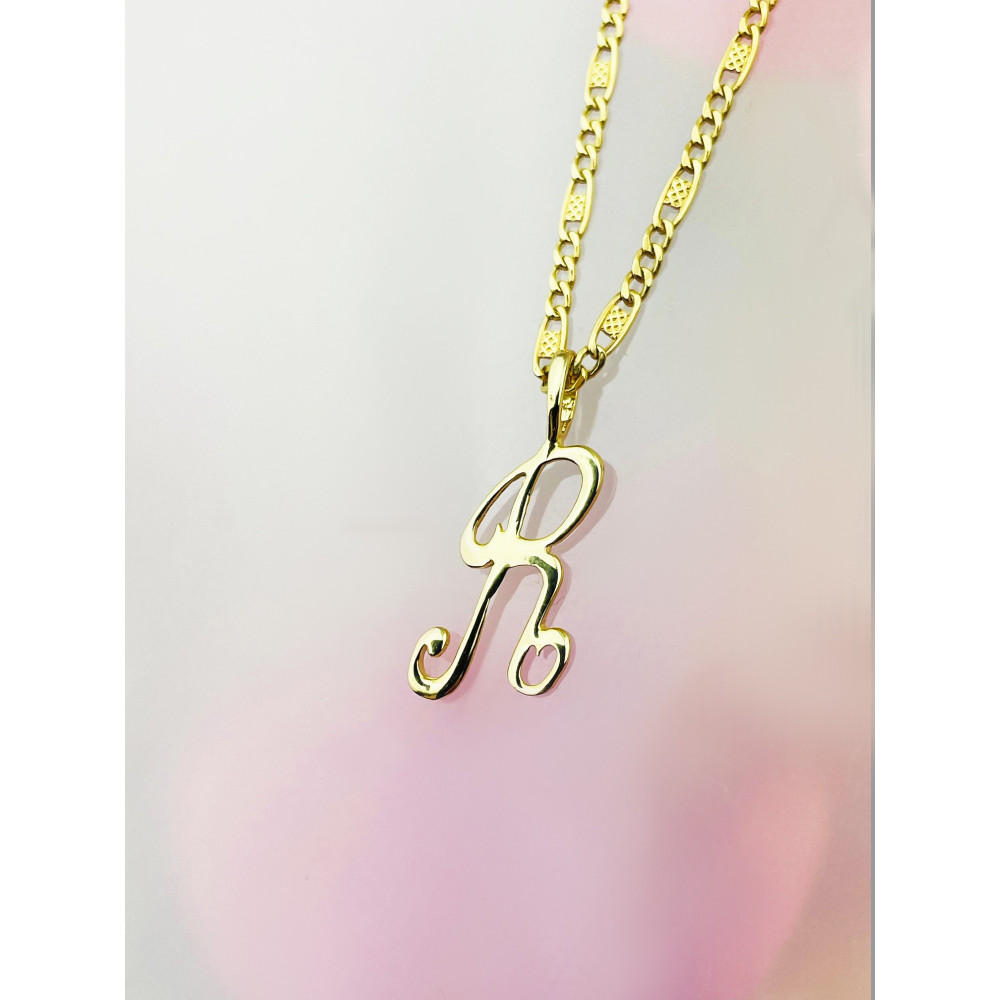 copy of Złoty wisiorek zawieszka rozeta ażurowa