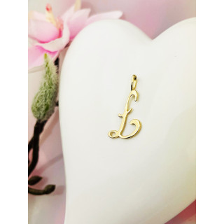 copy of Złoty wisiorek zawieszka rozeta ażurowa