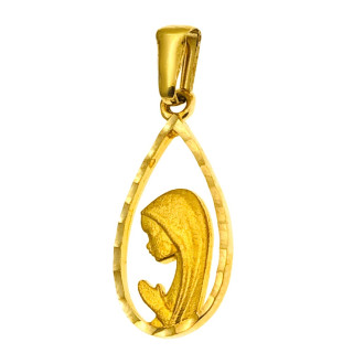 copy of Złoty Medalik Zawieszka Pan Jezus