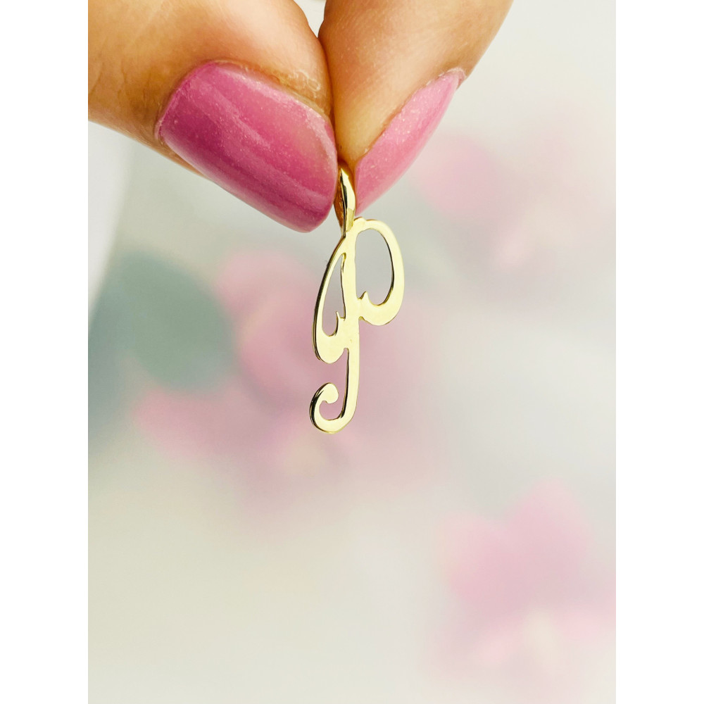 copy of Złoty wisiorek zawieszka rozeta ażurowa