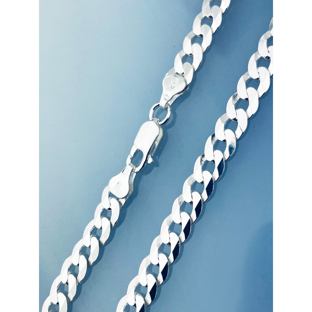 925 Silber Halskette Panzerkette