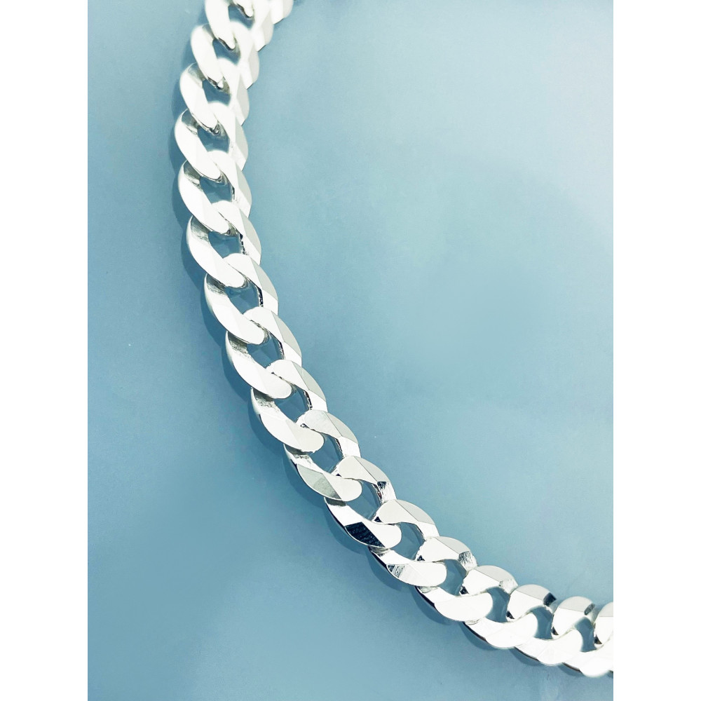 925 Silber Halskette Panzerkette
