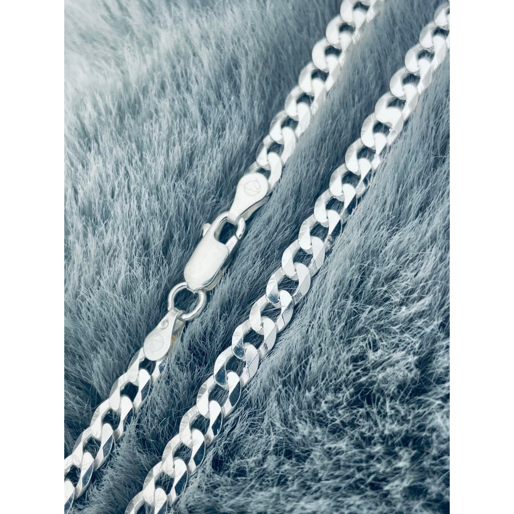 Srebrny łańcuszek pancerka