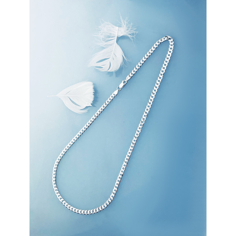 Srebrny łańcuszek pancerka