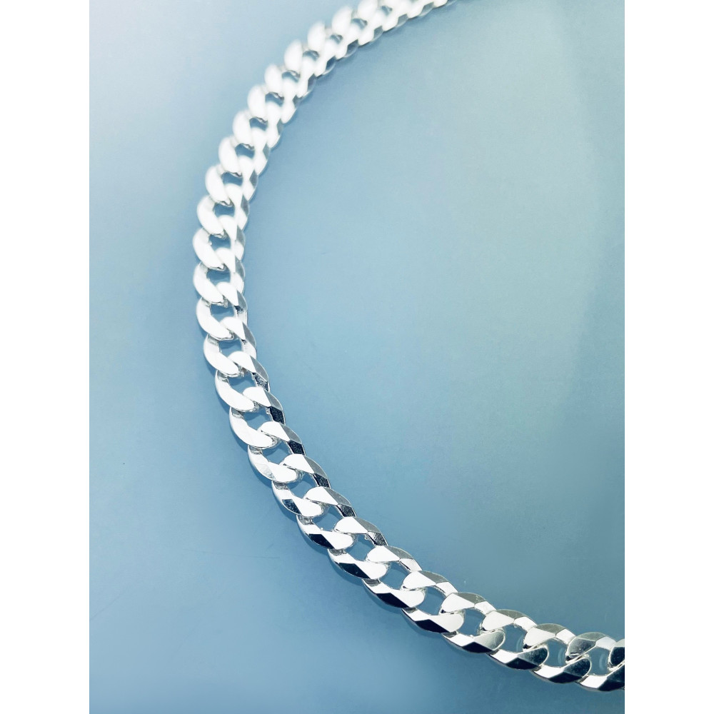 925 Silber Halskette Panzerkette