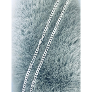 925 Silber Halskette Panzerkette