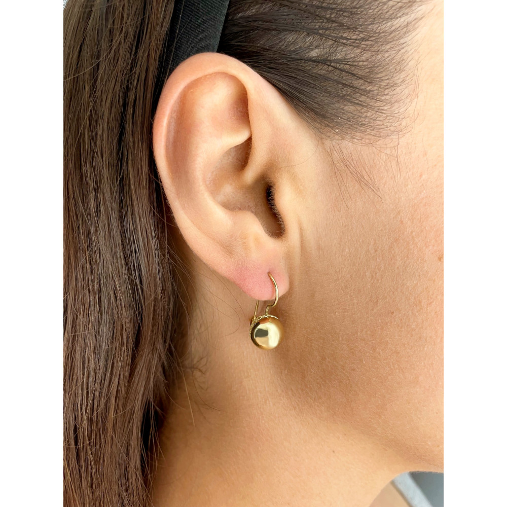 copy of Złote kolczyki kuleczki