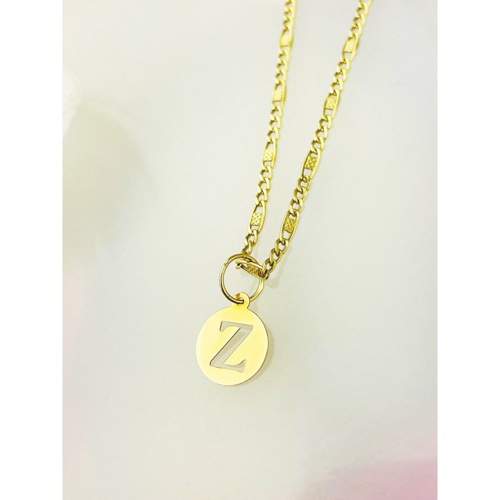 Anhänger Buchstabe Z Kettenanhänger Gold Goldanhänger