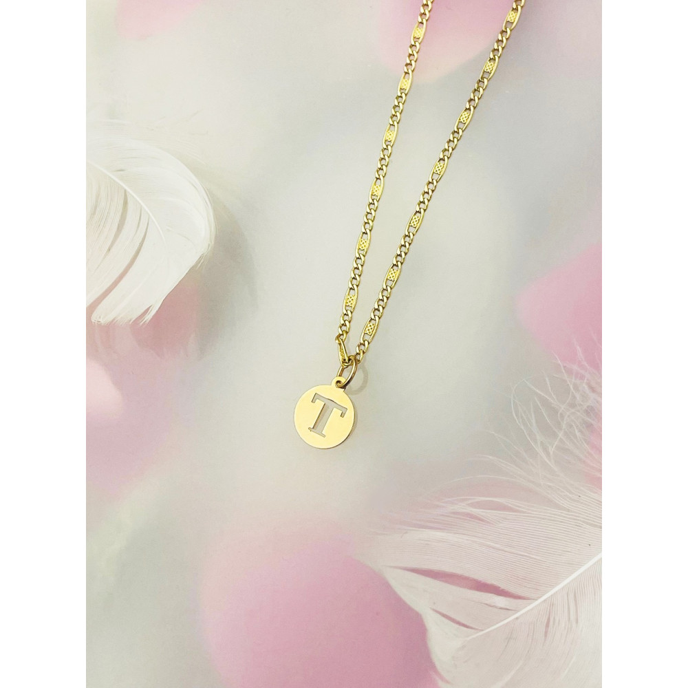 copy of Złoty wisiorek zawieszka rozeta ażurowa