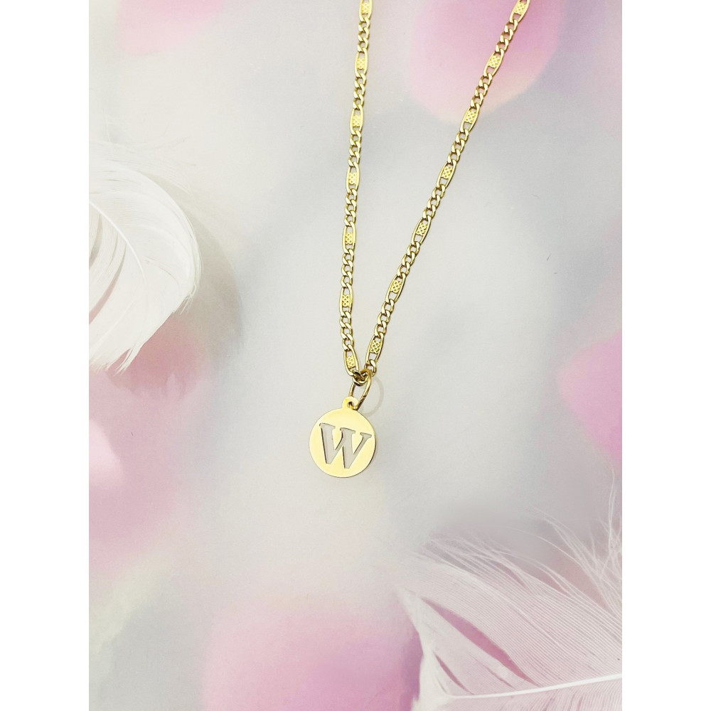 copy of Złoty wisiorek zawieszka rozeta ażurowa