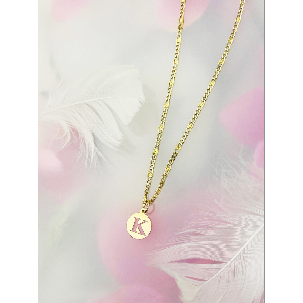 copy of Złoty wisiorek zawieszka rozeta ażurowa