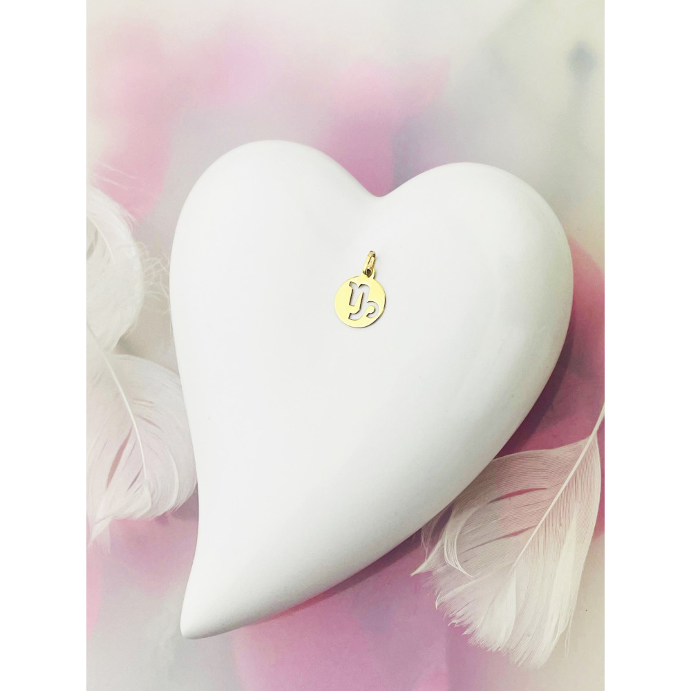 Goldanhänger Gelbgold  Sternzeichen Tierkreiszeichen  Jungfrau Horoskop Kettenanhänger