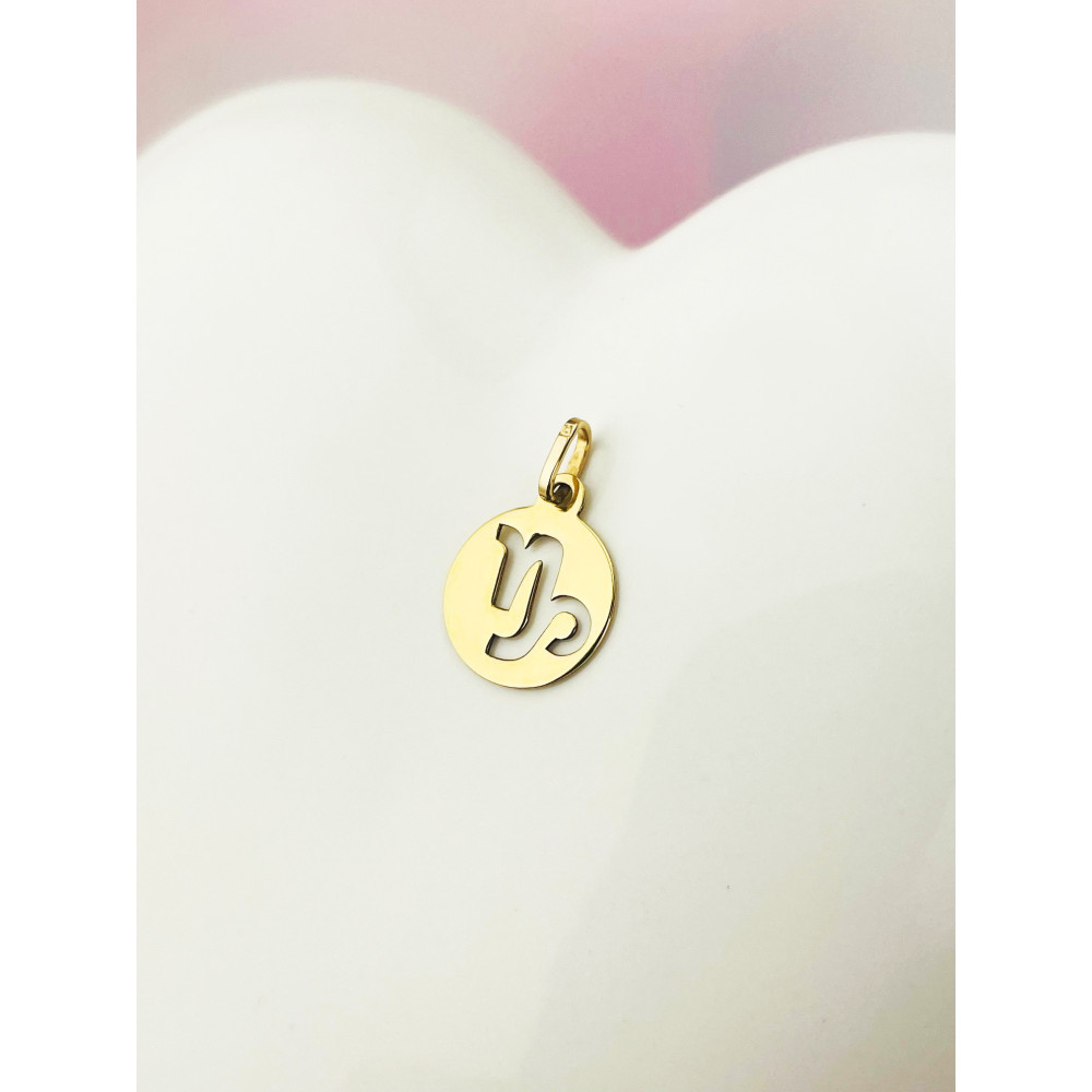 Goldanhänger Gelbgold  Sternzeichen Tierkreiszeichen  Jungfrau Horoskop Kettenanhänger