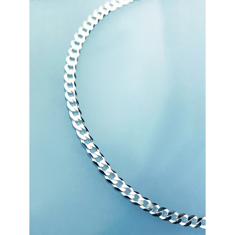925 Silber Halskette Panzerkette
