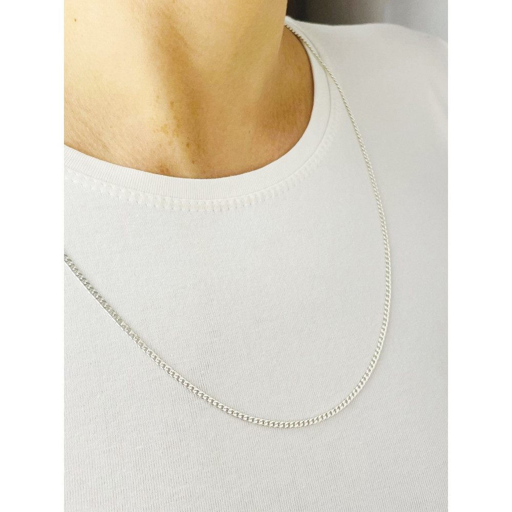 925 Silber Halskette Panzerkette