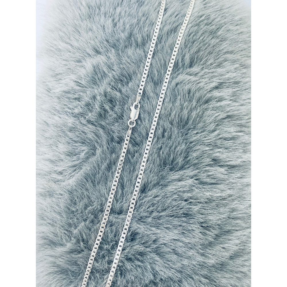 925 Silber Halskette Panzerkette