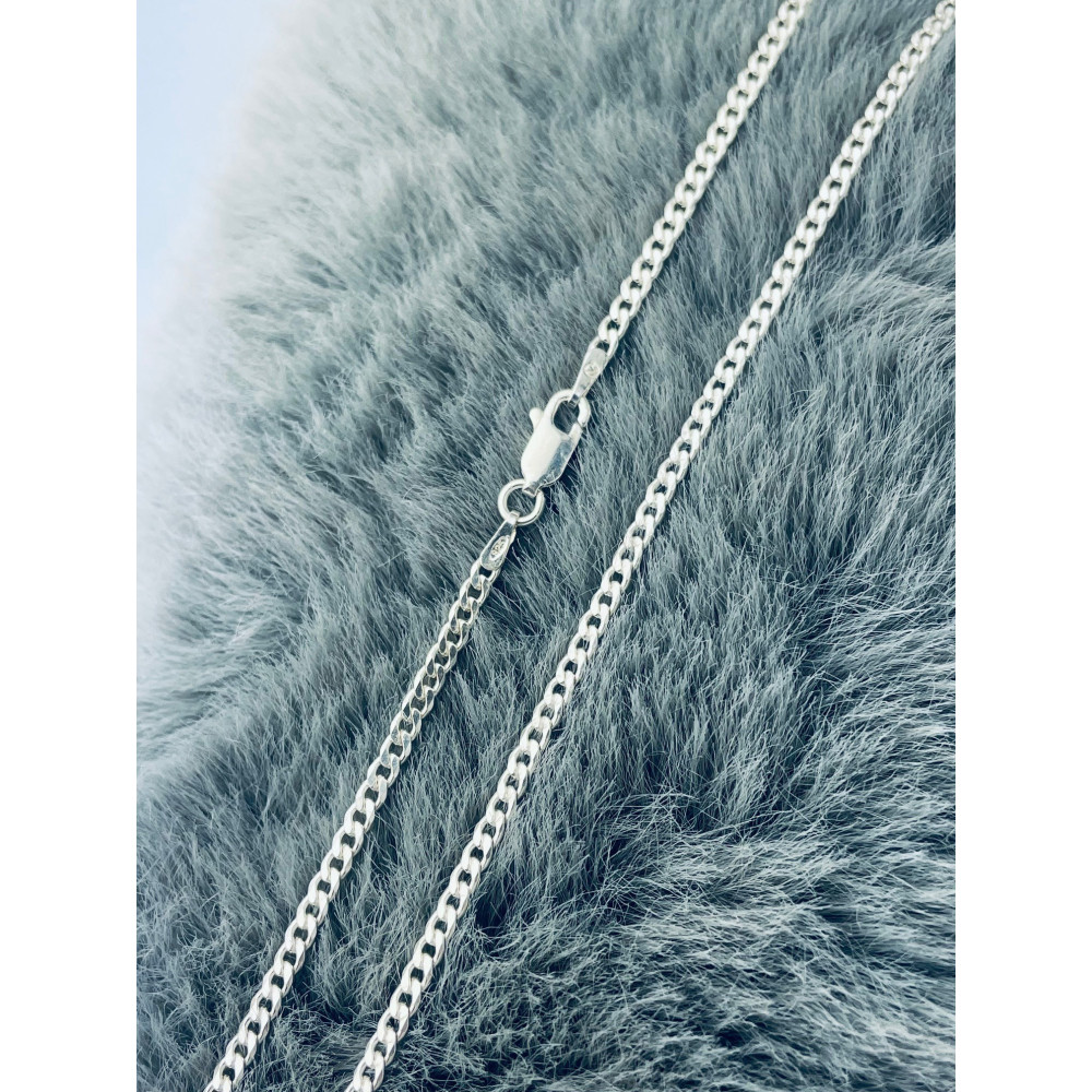 Srebrny łańcuszek pancerka