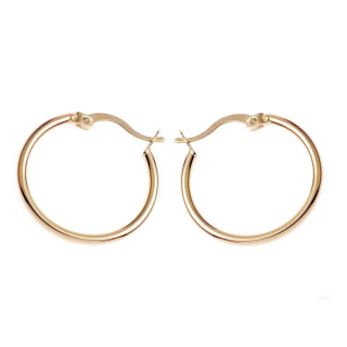 Creolen Ohrringe Ohrhänger Ohrstecker Ohrschmuck Gelbgold Paar 585er 14kt