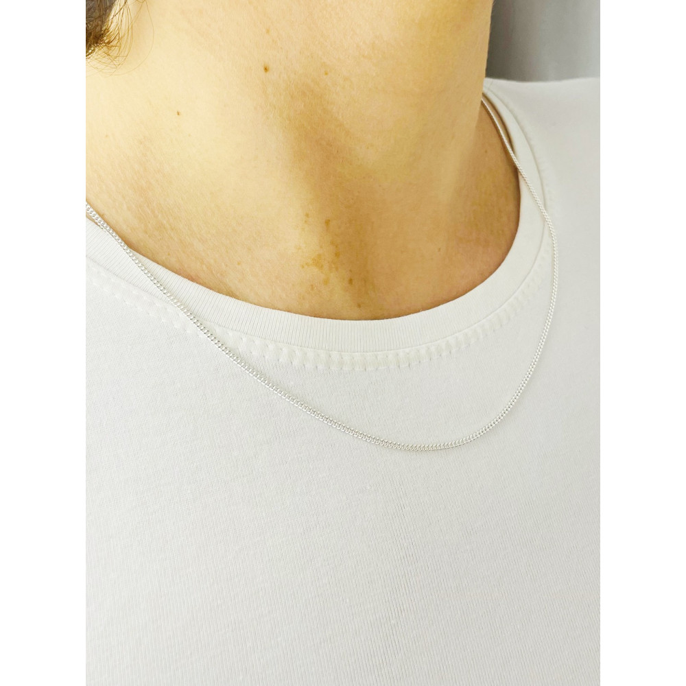 Srebrny łańcuszek pancerka