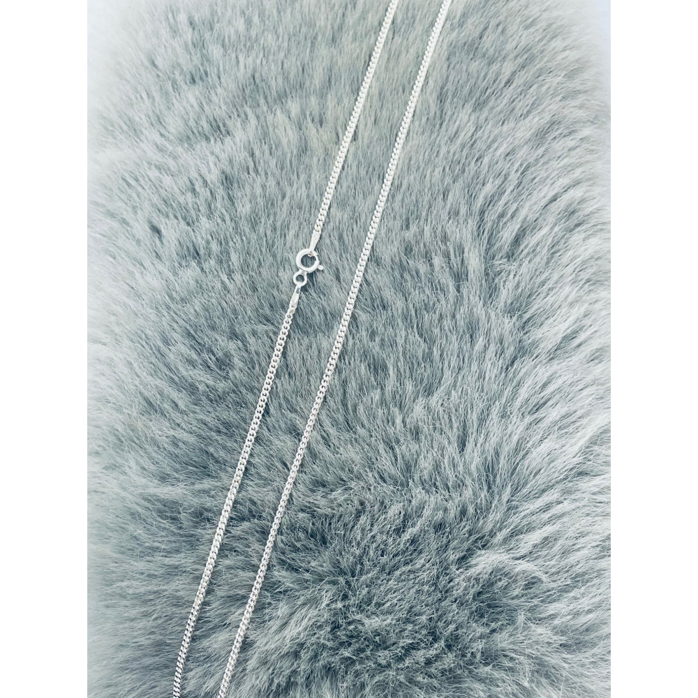 Srebrny łańcuszek pancerka