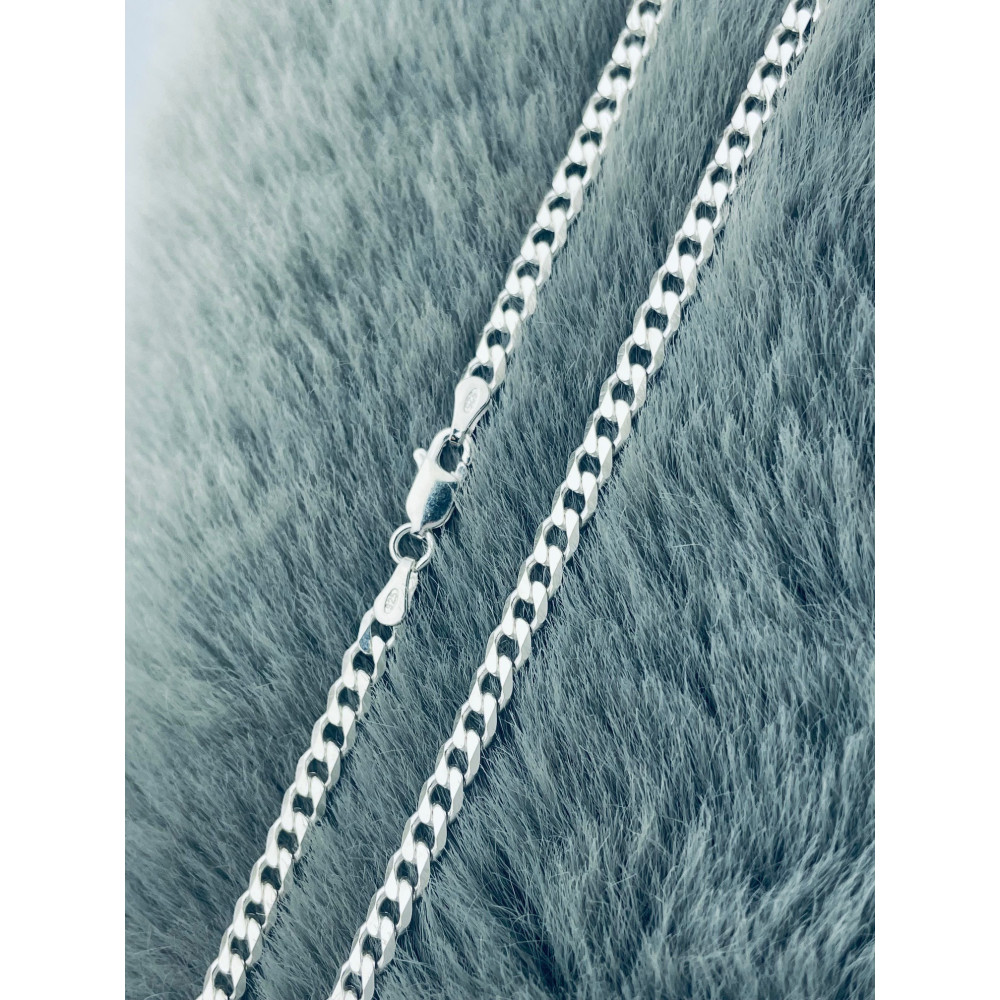 925 Silber Halskette Panzerkette