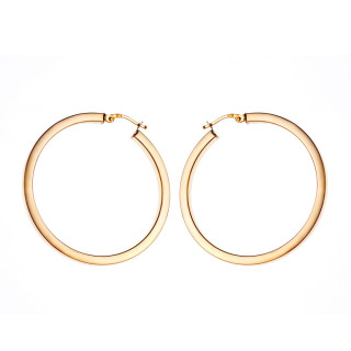 Creolen Ohrringe Ohrhänger Ohrstecker Ohrschmuck Gelbgold Paar 585er 14kt