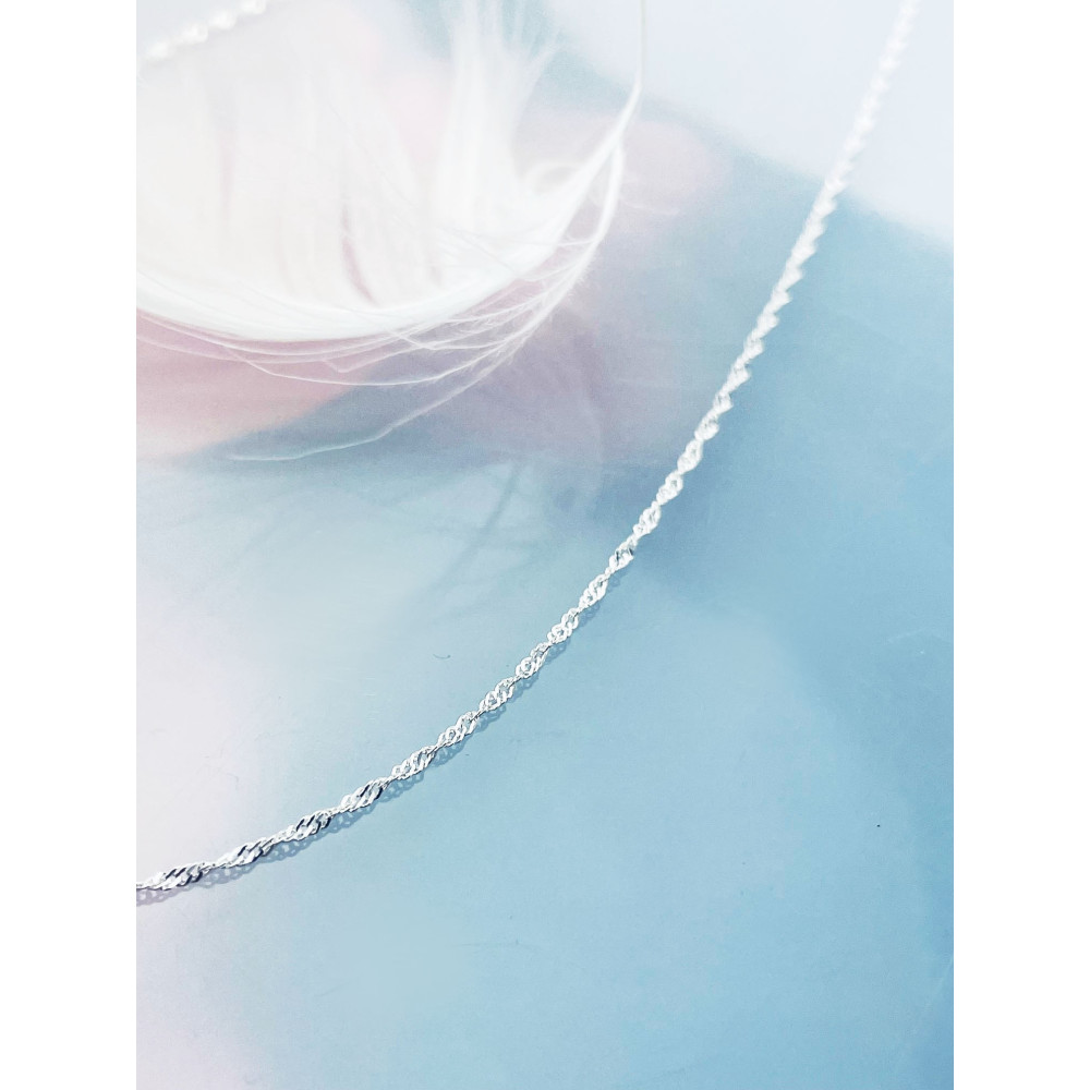 925 Silber Singapur Magic Halskette Collier