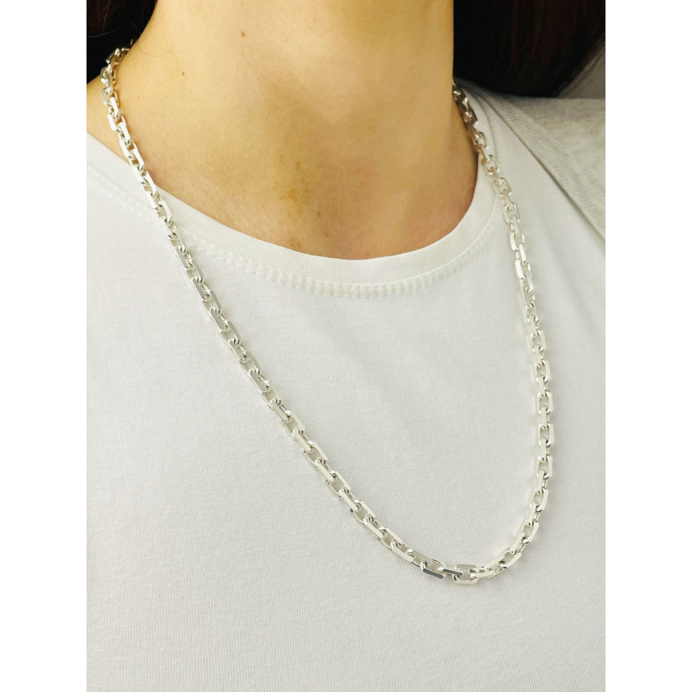 925 Silber Ankerkette Halskette Collier