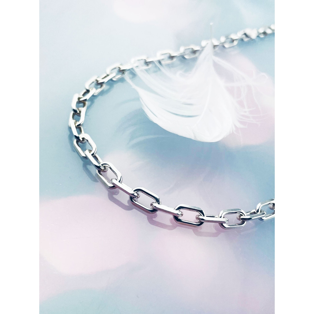 925 Silber Ankerkette Halskette Collier