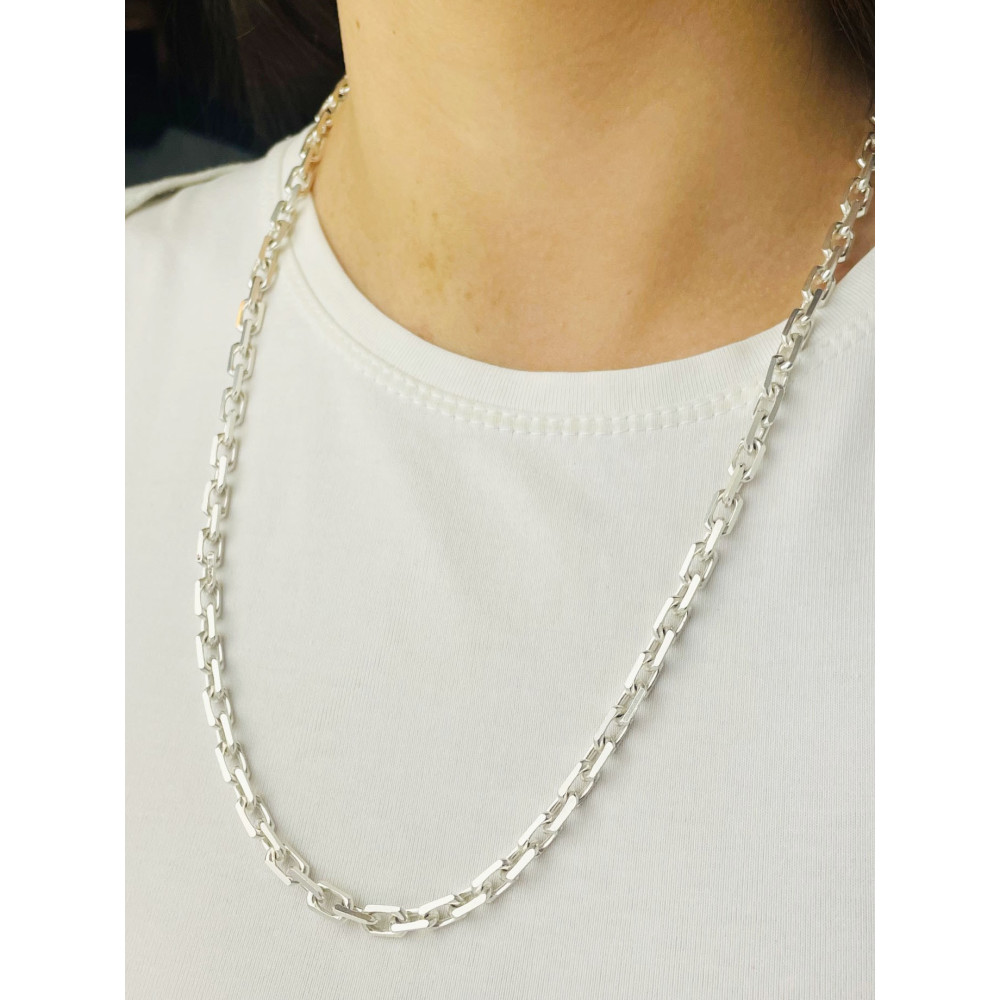 925 Silber Ankerkette Halskette Collier
