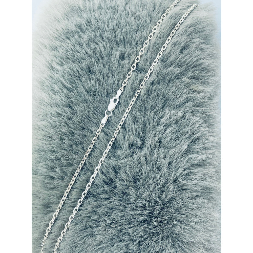 925 Silber Ankerkette Halskette Collier