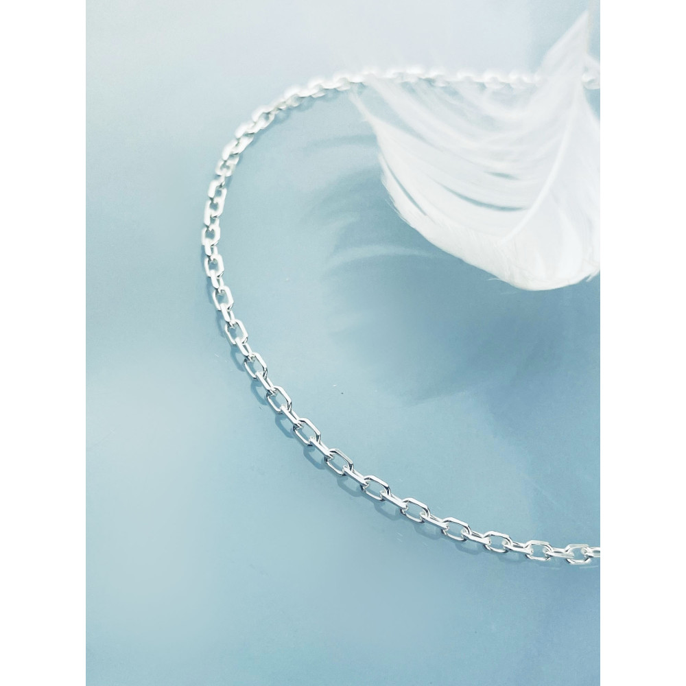 925 Silber Ankerkette Halskette Collier